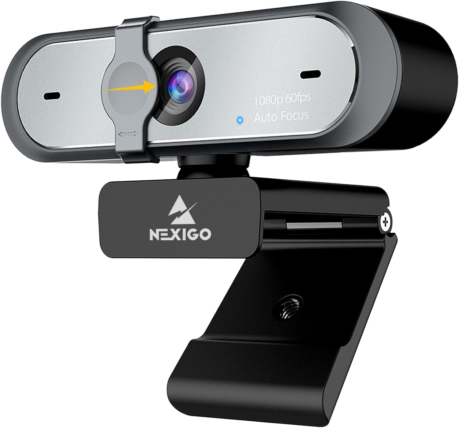 1080P 60FPS Webcam with Dual Microphone & Cover O654