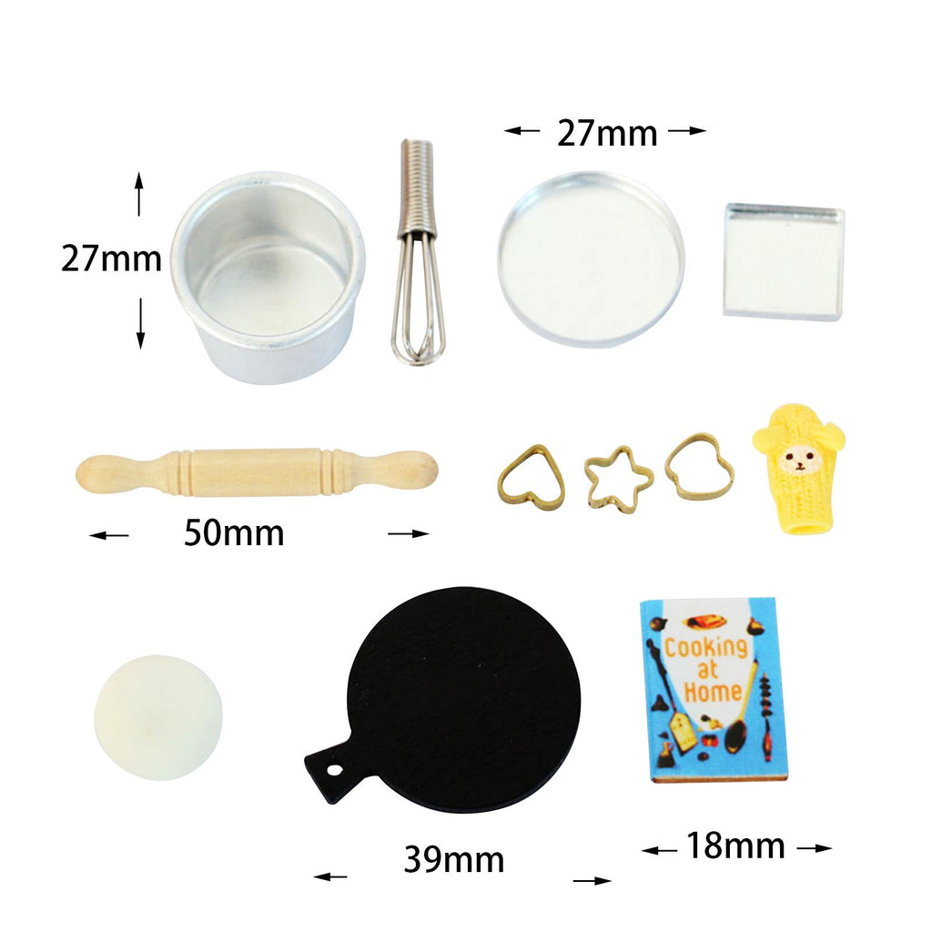 Miniature Baking Pan Dollhouse Kitchen Accessories I26105