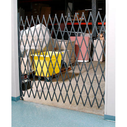 Single Folding Security Gate 5-1/2&W x 6-1/2&H G6238