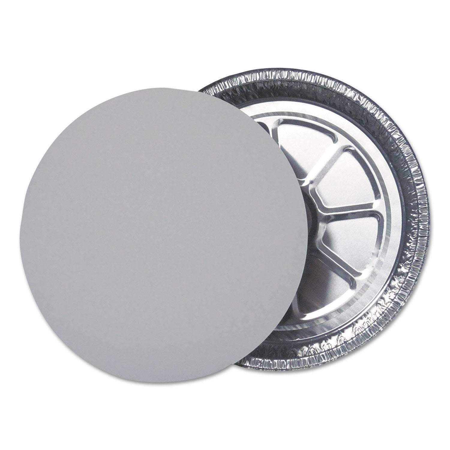 Flat Board Lids for 9x22 Round Containers, 500 /Carton H8859