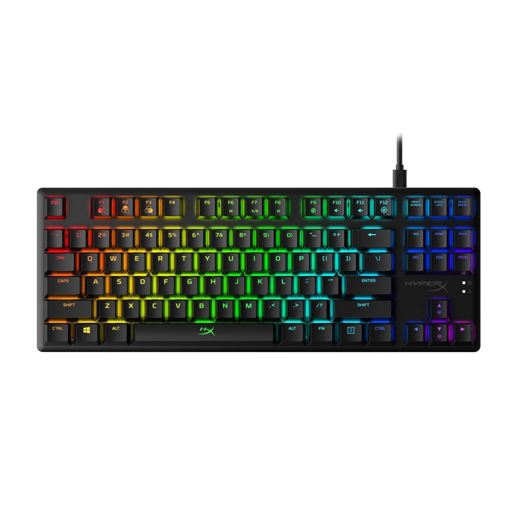 Tenkeyless Mechanical Gaming Keyboard, Black O549983