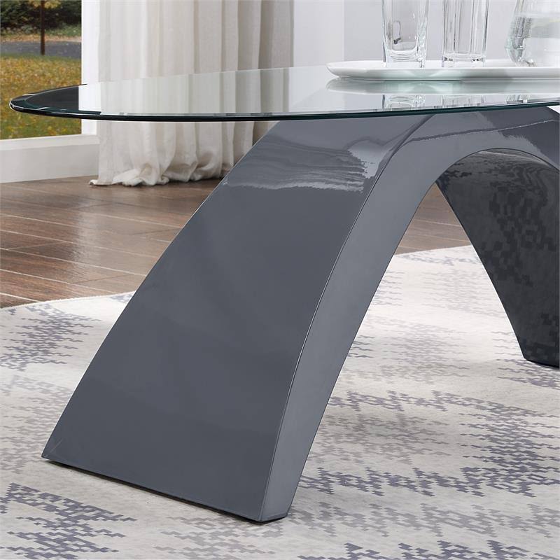 Gray Wood Coffee Table F780