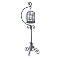 1:12 Metal Bird Cage Dollhouse Decoration Y33084