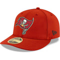 Red Tampa Bay Buccaneers Low Profile Fitted Hat F8464