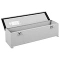 Hinged Cover Wiring Trough, 6In W x 6In H D98425