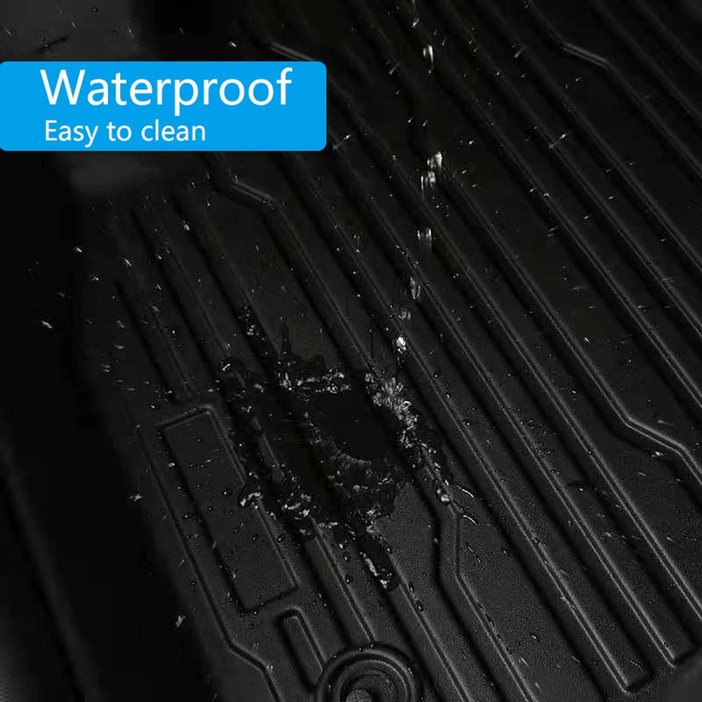 Black All-Weather Floor Mats Full Set Liners N62581
