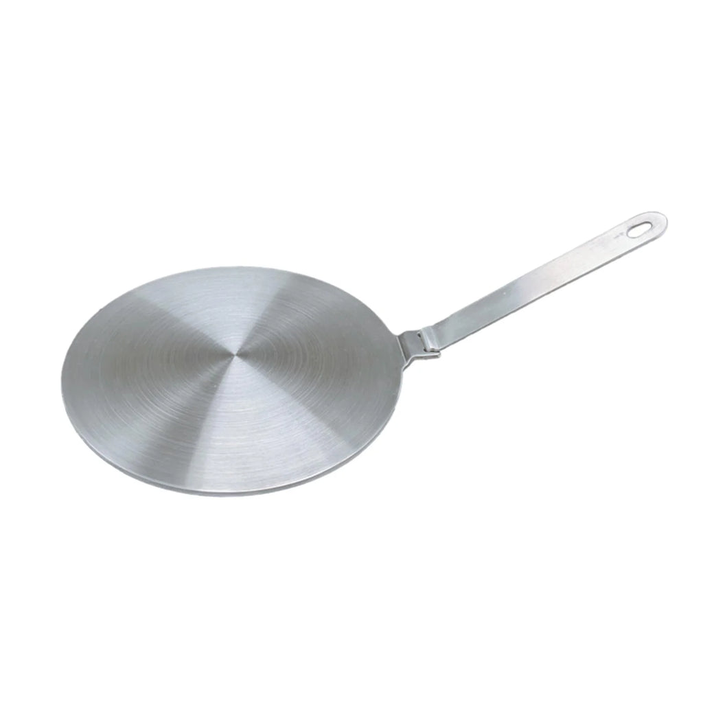 Non Slip Stainless Steel Heat Diffuser Plate with Handle 23.5cm W602