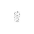 Hot Air Nozzle 3 mm x 3 mm A3178