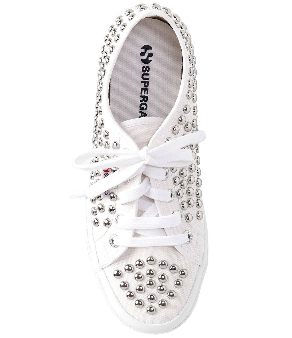 White Studs Sneakers W702