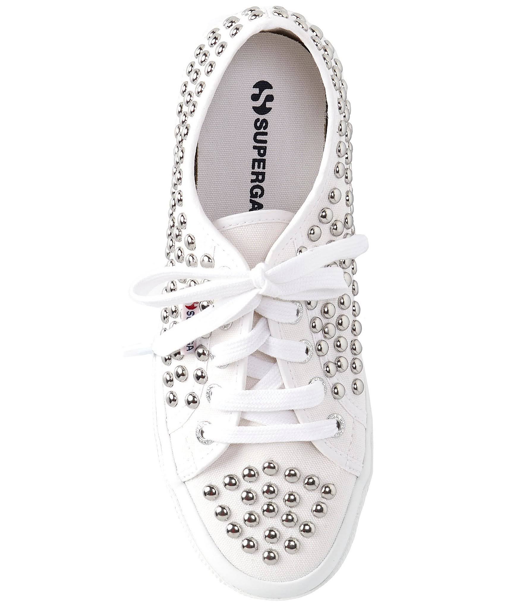 White Studs Sneakers W702