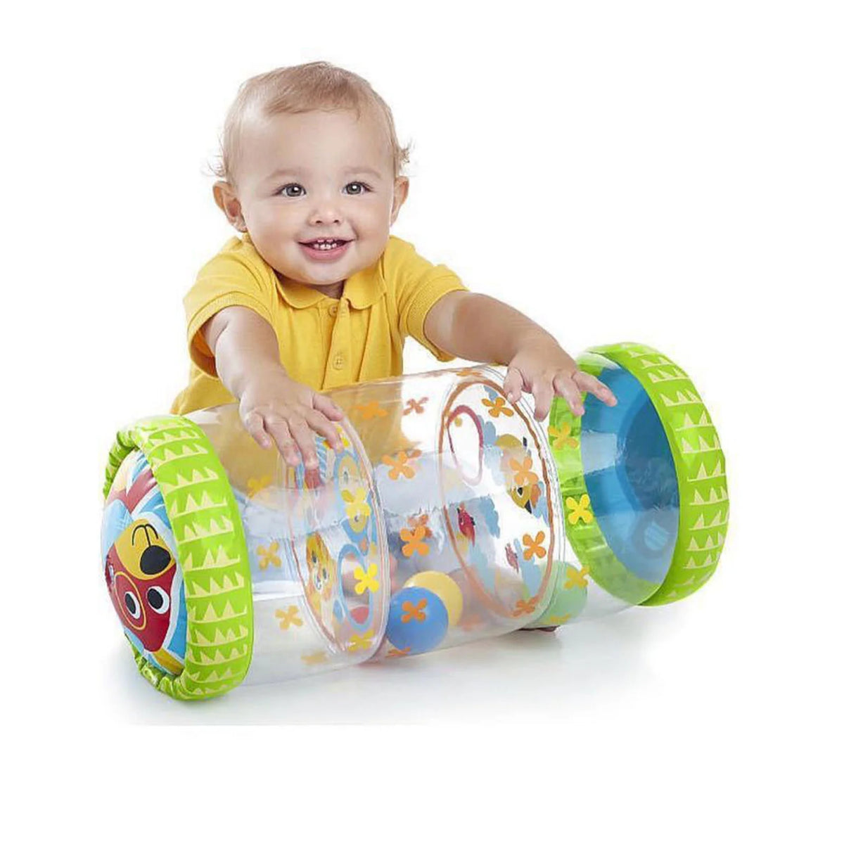 Inflatable Baby Roller Toy with Bell L575853