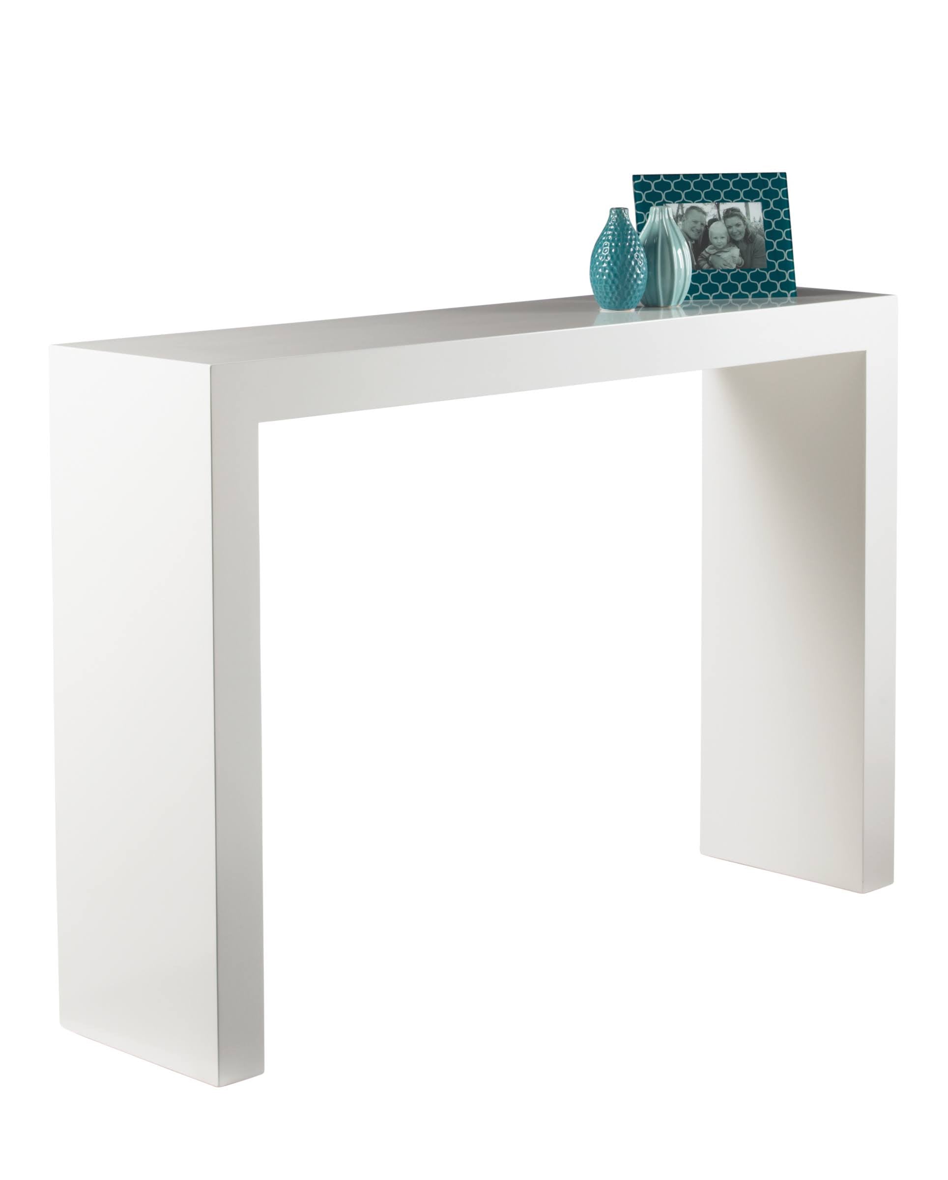 White Arch Console Table T961850