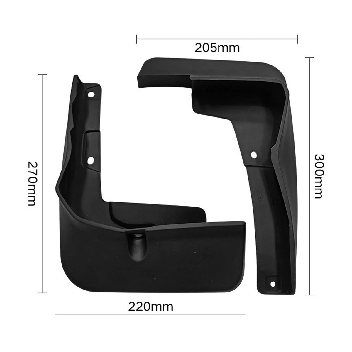 4Pcs Front and Rear Mud Flaps Mudguard C840967