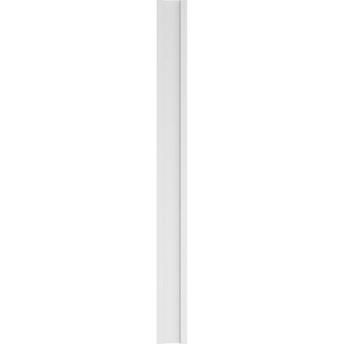 Two Equal Raised Panel PVC Pilaster with Standard Capital and Base (Pair) I7983