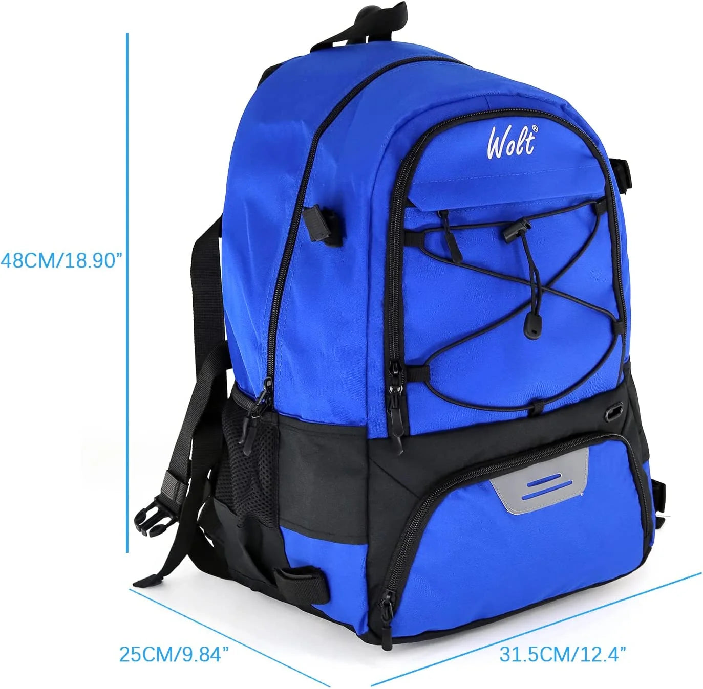 Extra Large Lacrosse Backpack Bag with Two Stick Holders F760