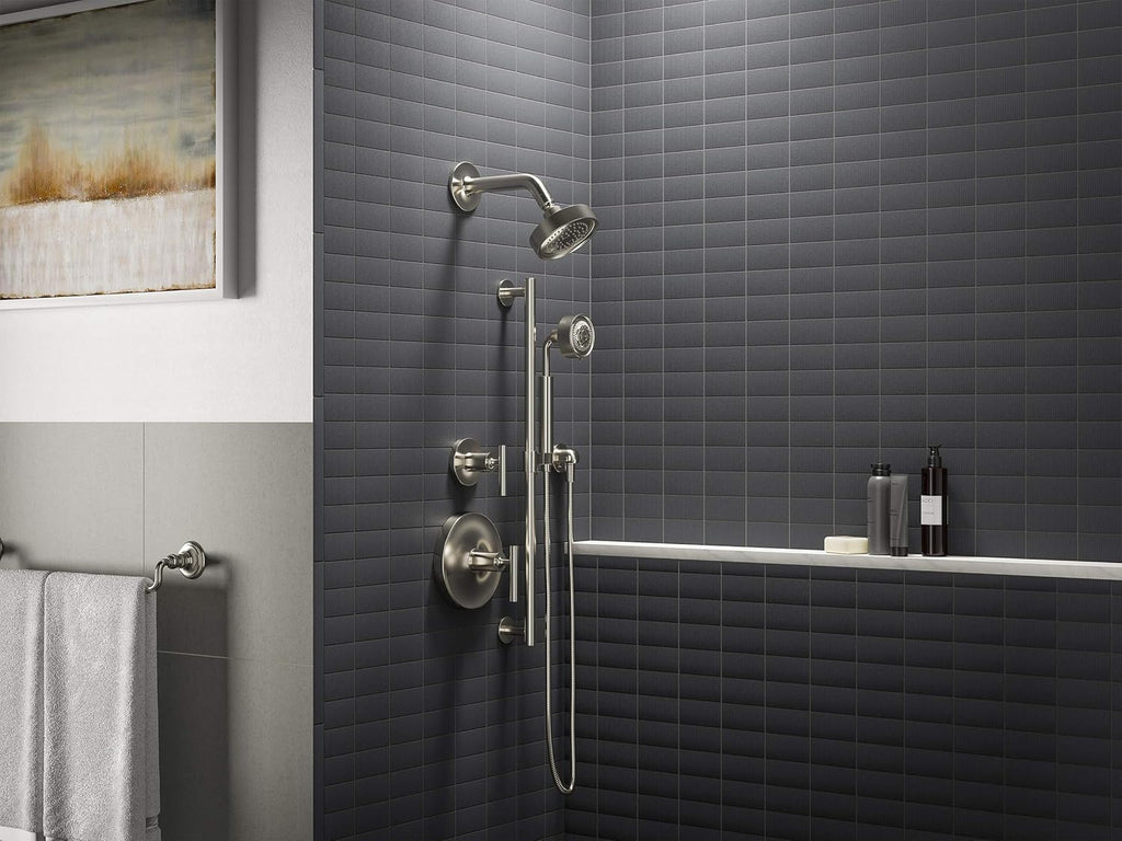 Vibrant Brushed Nickel Shower Trim J4097