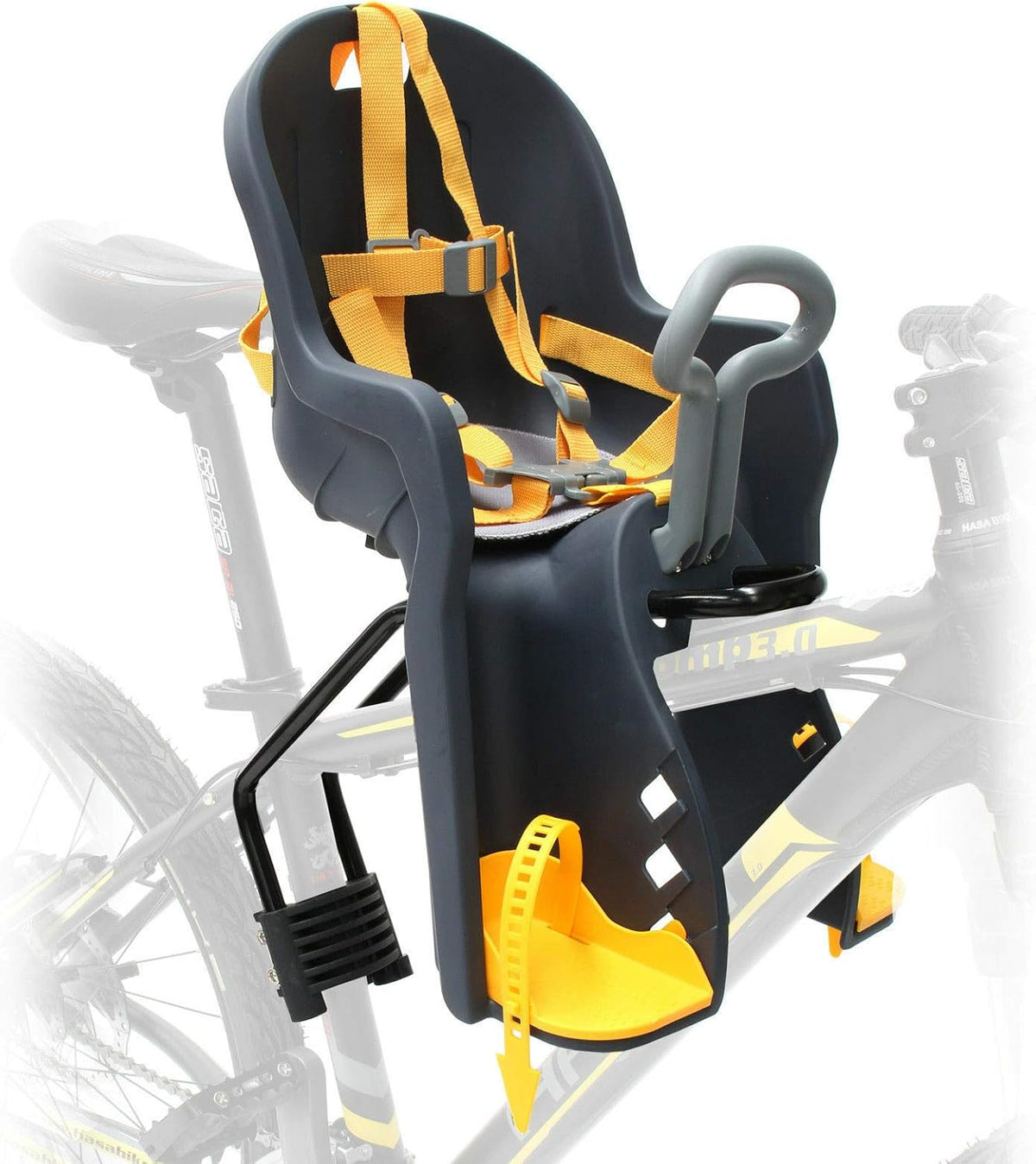 Pack of 2 Front Mount Baby Carrier Bicycle Seat with Handrail C58992