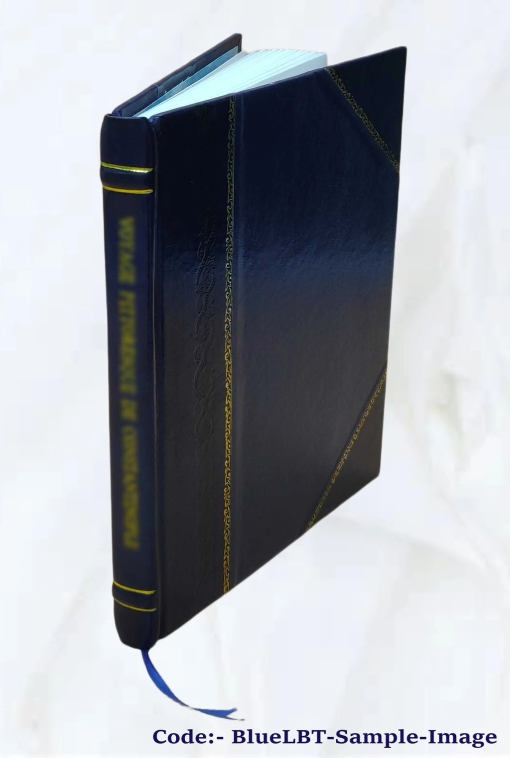 Leather Bound Book D981