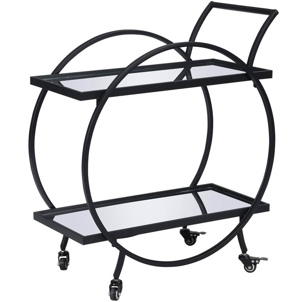 Gold Metal Bar Cart W203