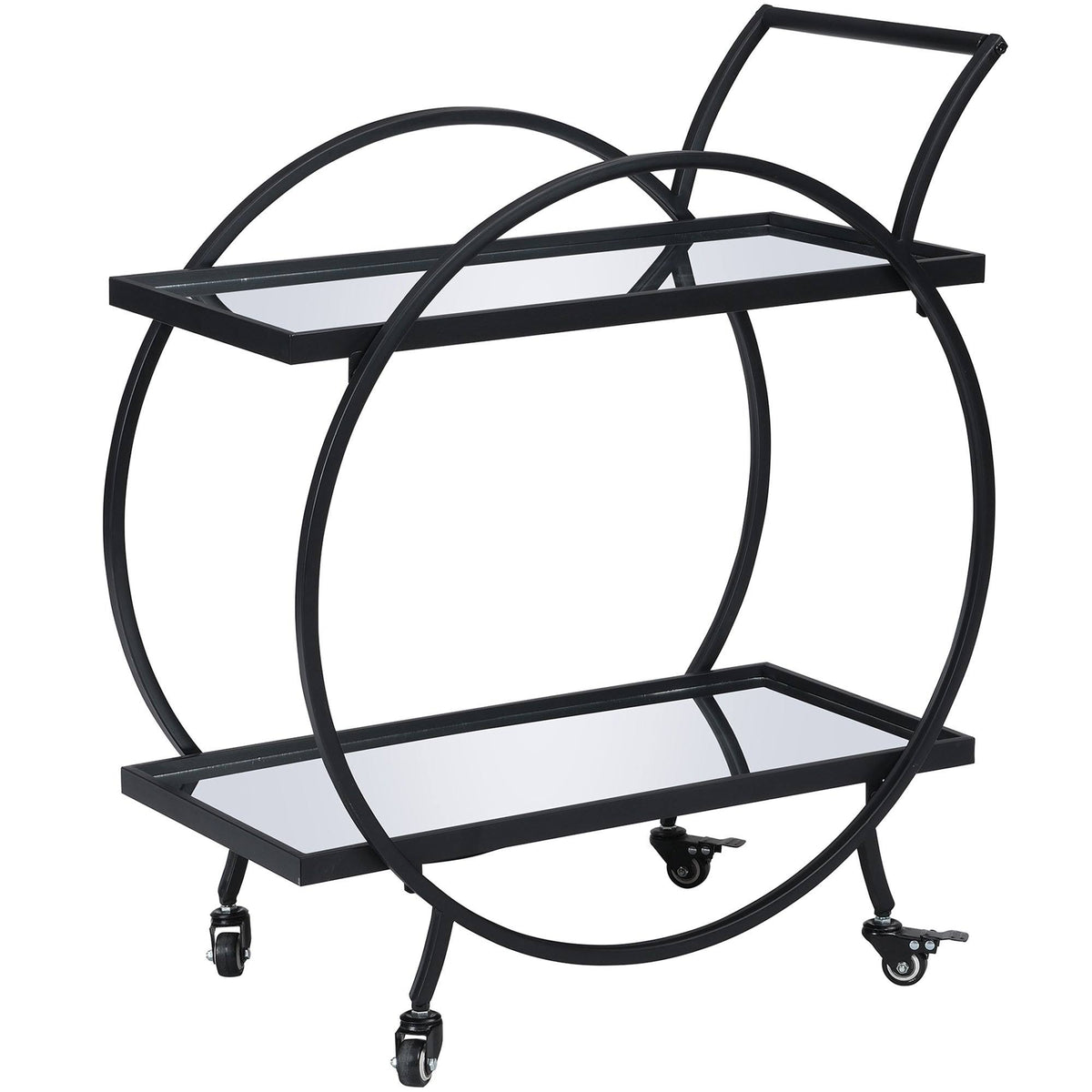 Gold Metal Bar Cart W203