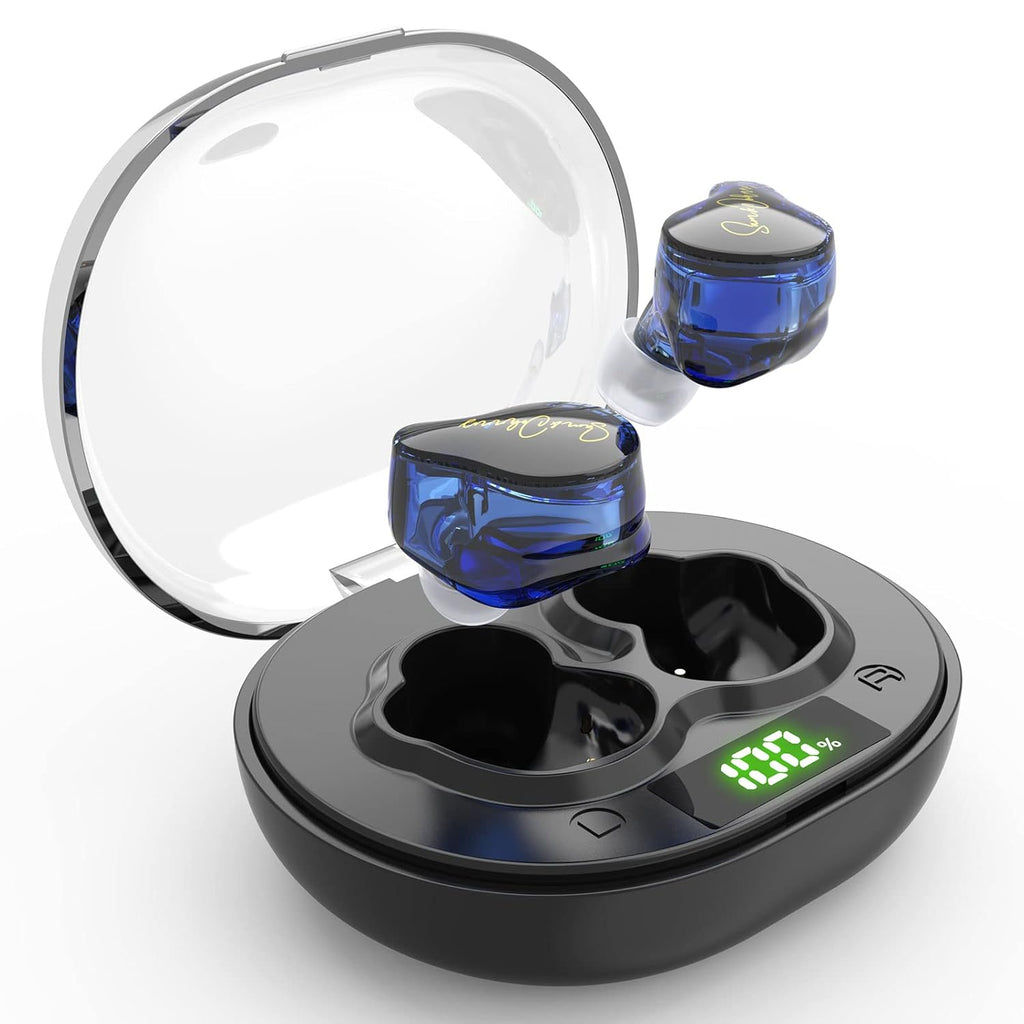 Rechargeable Digital Hearing Aids (BLUE) B82605