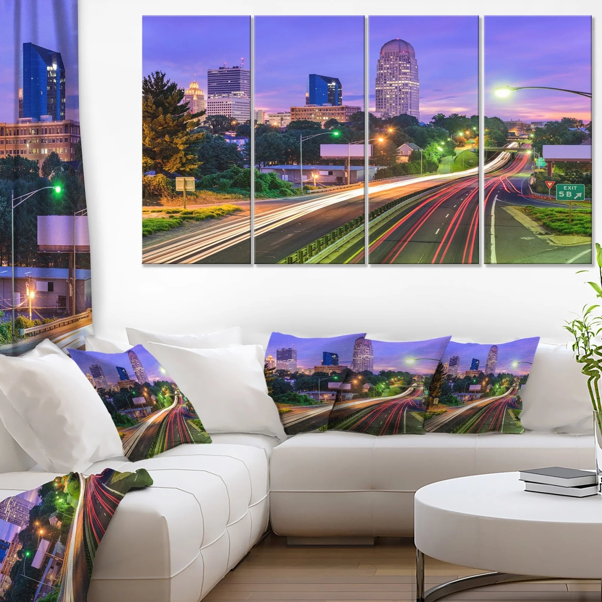 Multi-color 60 in. wide x 32 in. high Canvas Print X98520