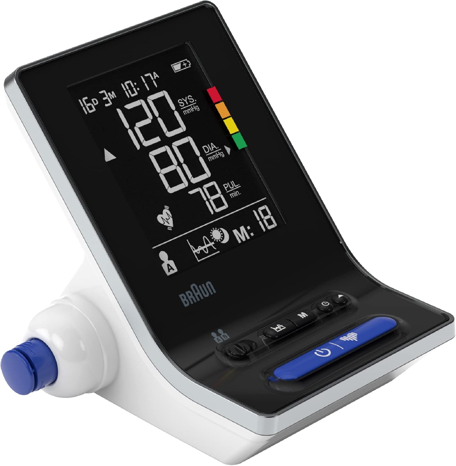 Upper Arm Blood Pressure Monitor with 2 Cuff Sizes Z898501