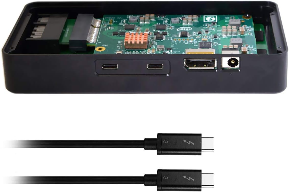 USB4 to Dual NVME SSD Raid Docking & Displayport Adapter U42182