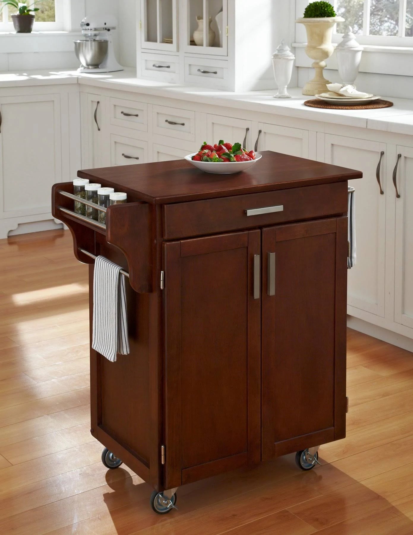Cherry Finish Cuisine Cart G368618