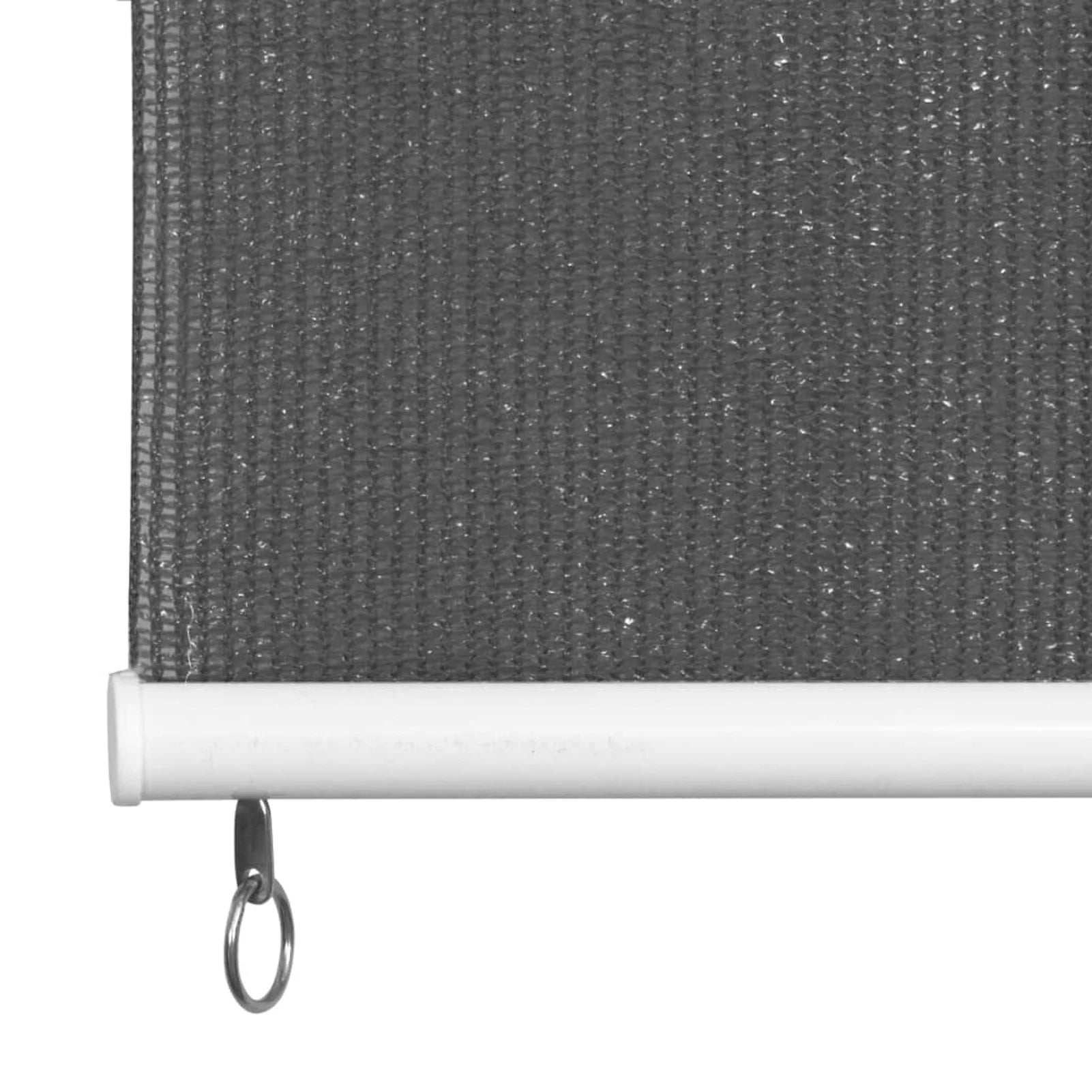 Outdoor Roller Blind Sun Shade Screen Anthracite 118.1 x 55.1 Inches Q88166