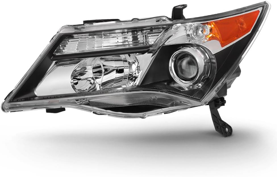 2007-2010 Acura MDX Headlight Headlamp HID Type Driver Side W828