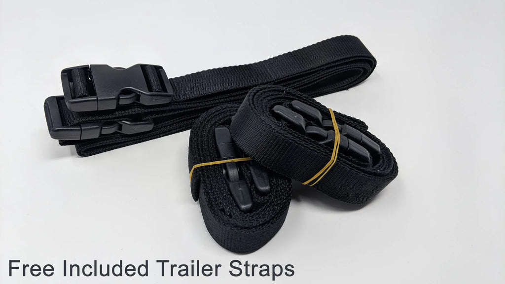 Blue / Black Jet Ski Cover with Trailer Straps and Storage Bag P51599