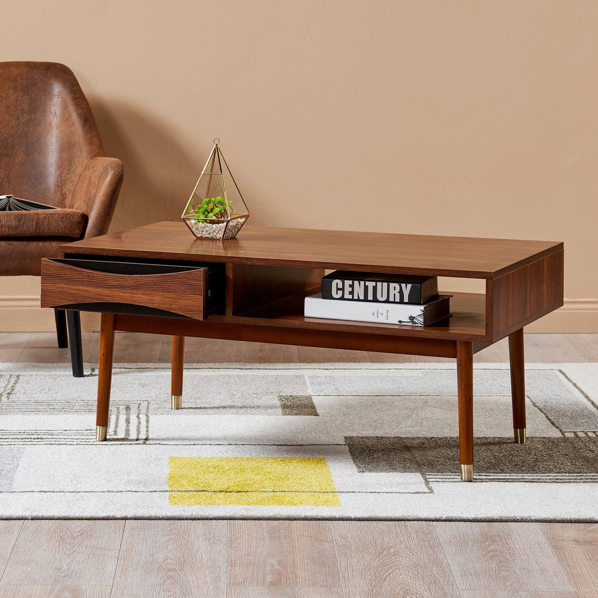Walnut Coffee Table K656