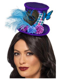 Purple and Blue Mad Hatter Hat Costume Accessory J806956