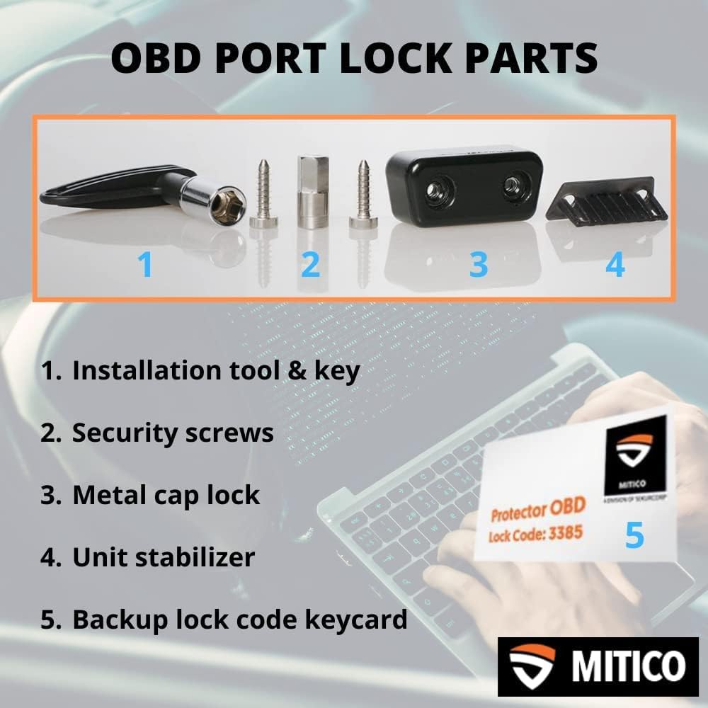 Metal OBD2 Port Lock Cap D79652