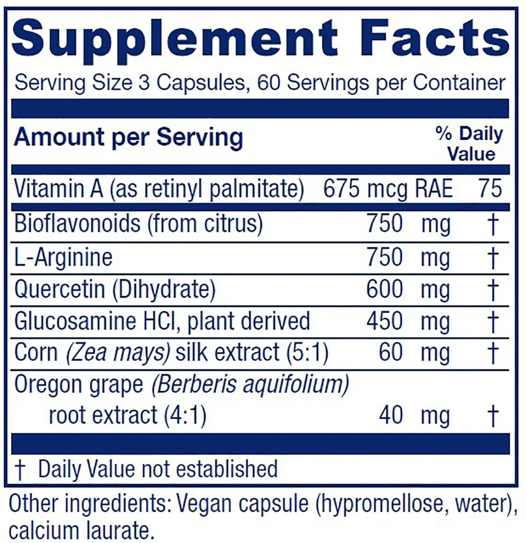 180 Capsules Bladder Support Q59848