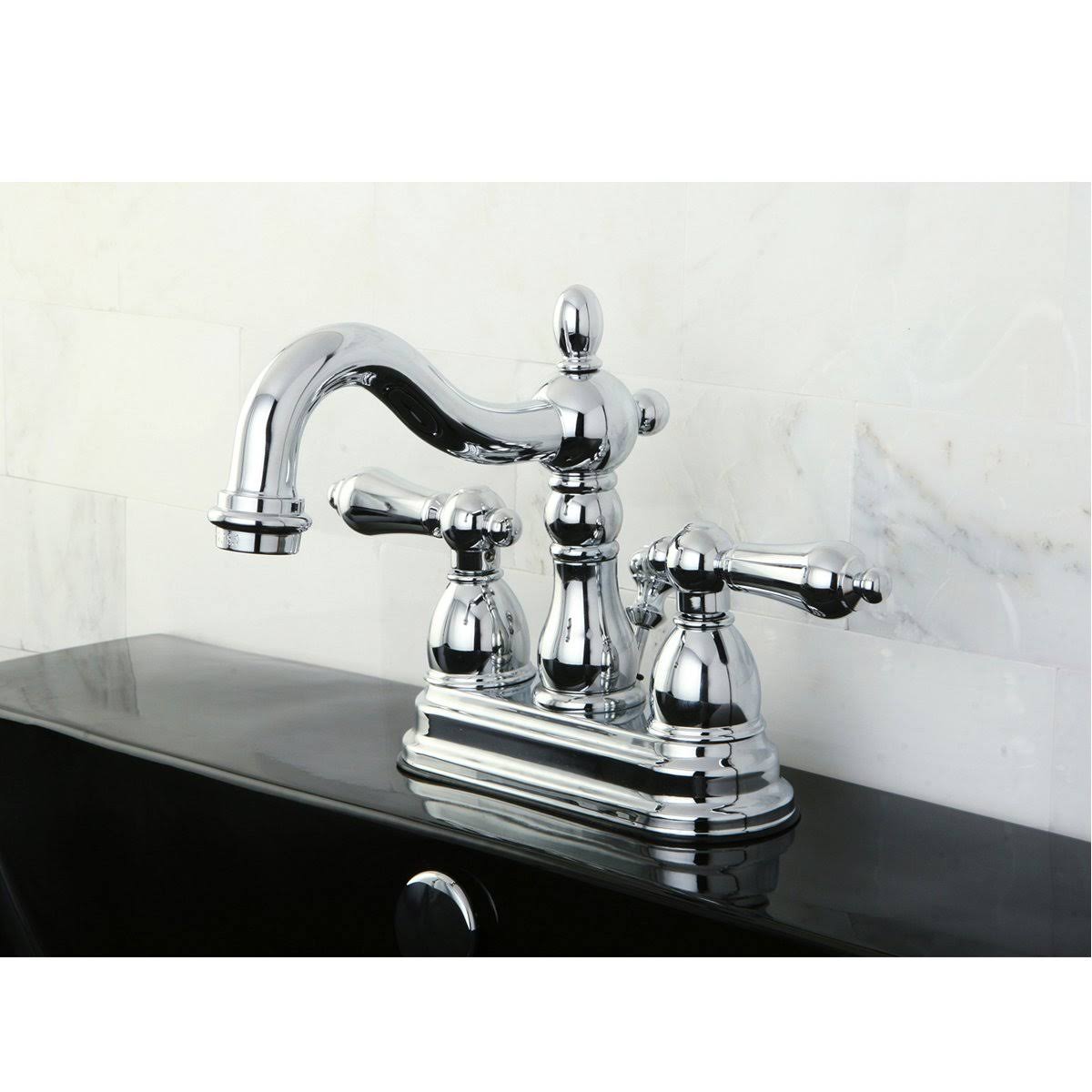 Polished Brass Centerset Lavatory Faucet J578