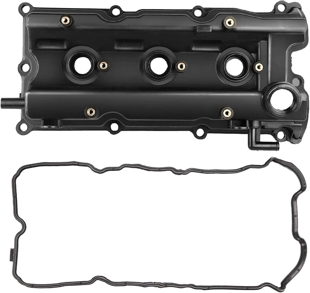 Pair Engine Valve Covers Kit with Gaskets for V6 3.5L VQ35DE V665637