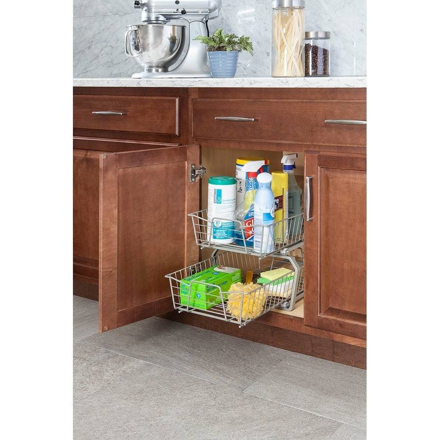 2-Tier Kitchen Cabinet Organizer A725