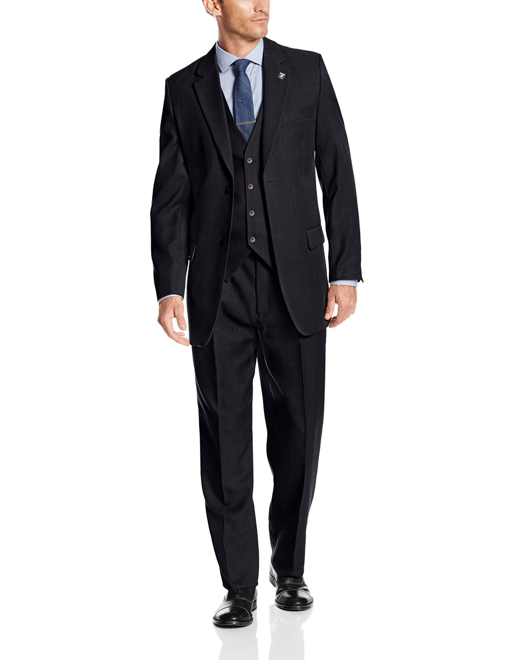 Grey Vested Suit A90061
