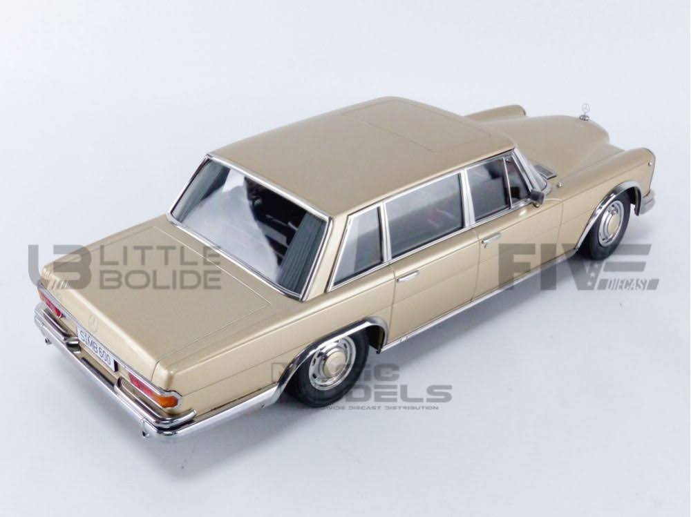 Gold 1/18 Mercedes-Benz 600 SWB W100 Z9487