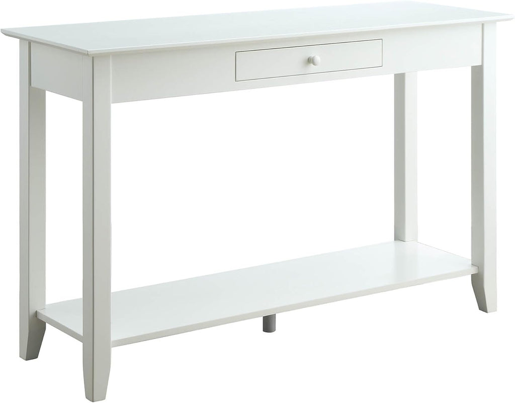 Cherry Console Table with Drawer R784743