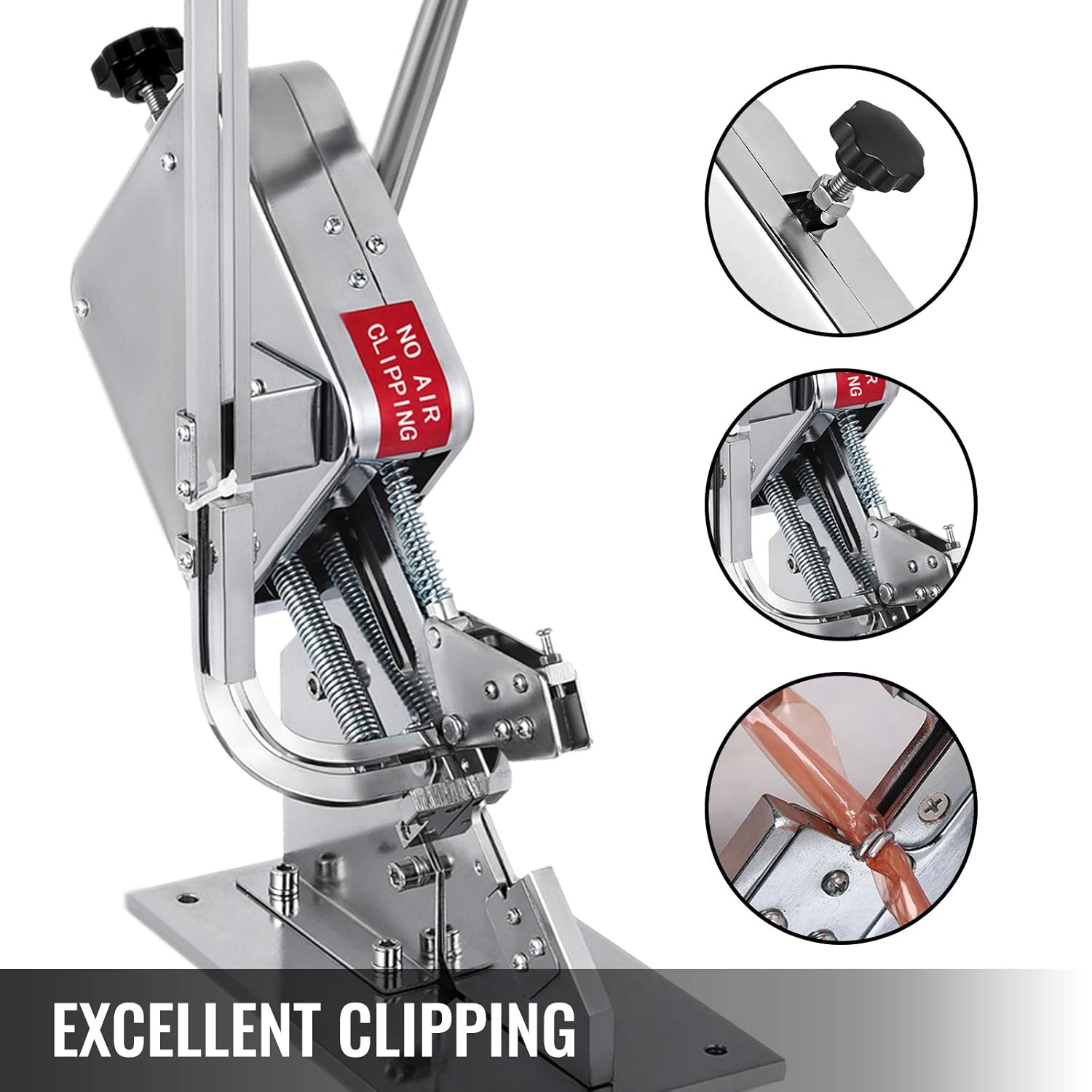 Manual Sausage Clipper with 8000PCS U-shape Clips X630433