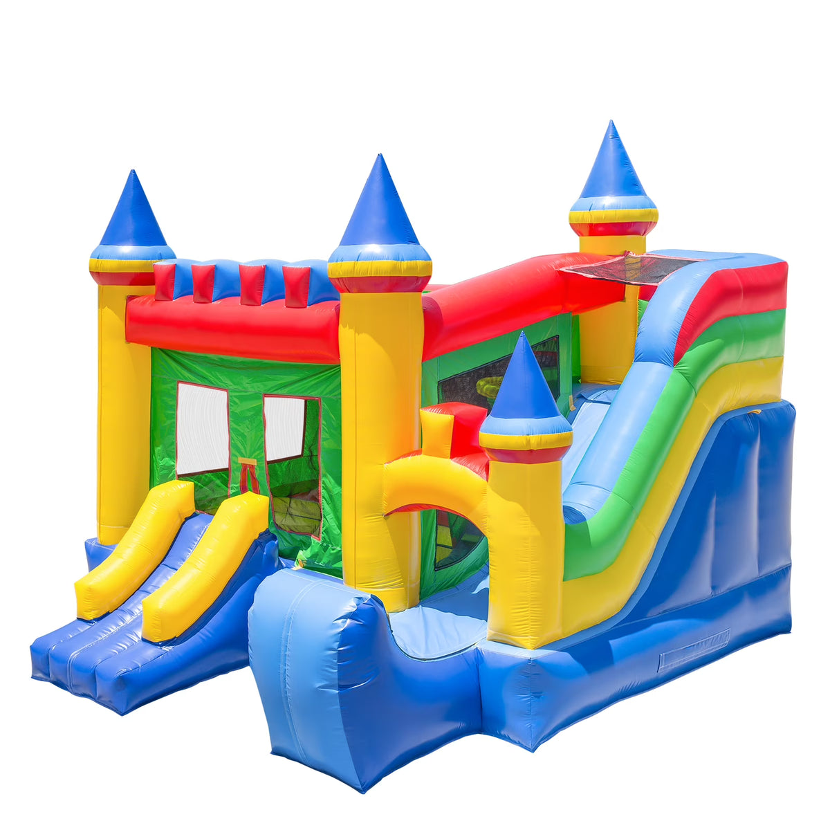 Inflatable Bounce House Castle with Jumper Slide C254