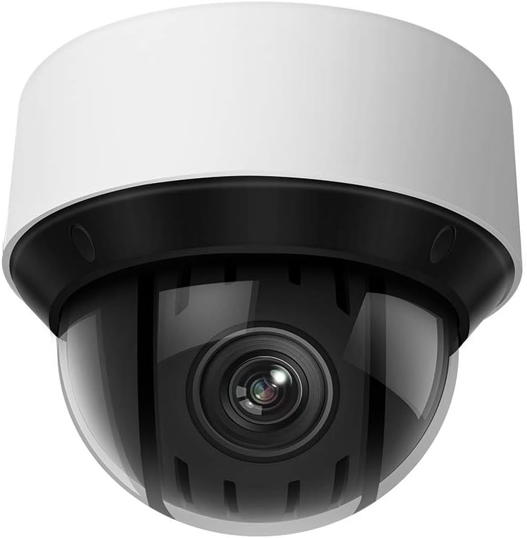 4MP PTZ Outdoor PoE IP Camera Speed Dome, 25x Optical Zoom, 165ft Night Vision, 360° Pan & 90° Tilt B561136