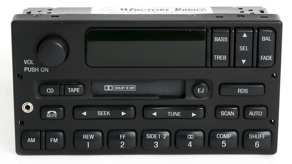 Black Am/Fm Radio Cassette Player O876