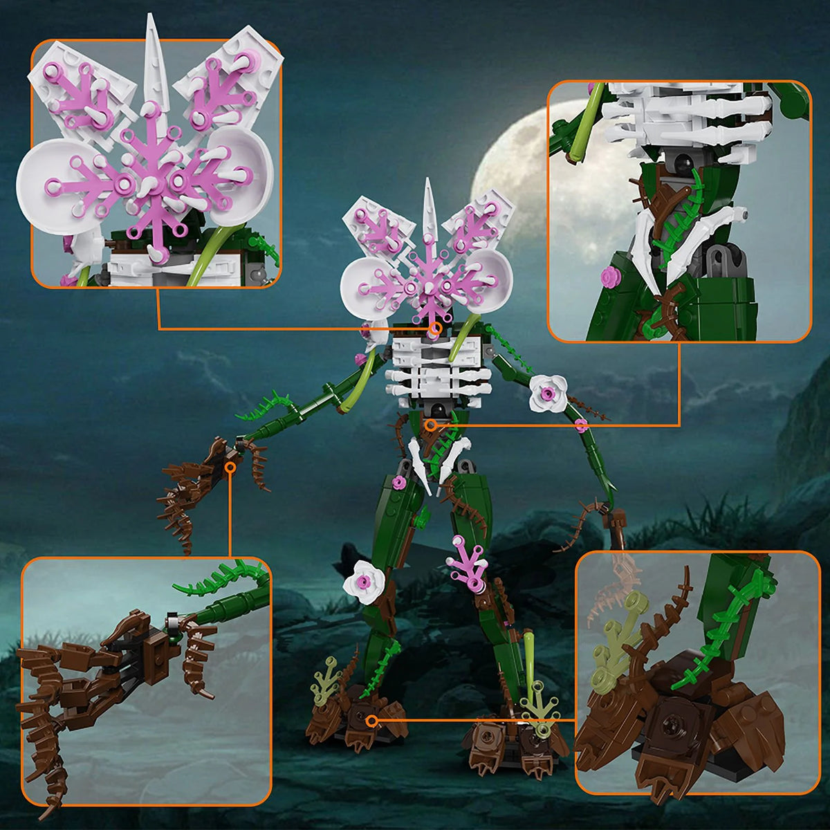 Monster Building Blocks Action Figures (407Pcs) U8491