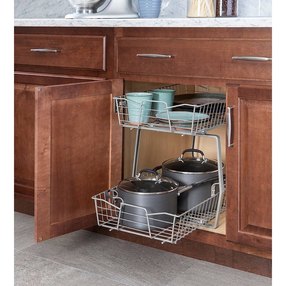 2-Tier Kitchen Cabinet Organizer A725