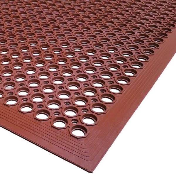 Red Heavy-Duty Anti-Fatigue Floor Mat R36519