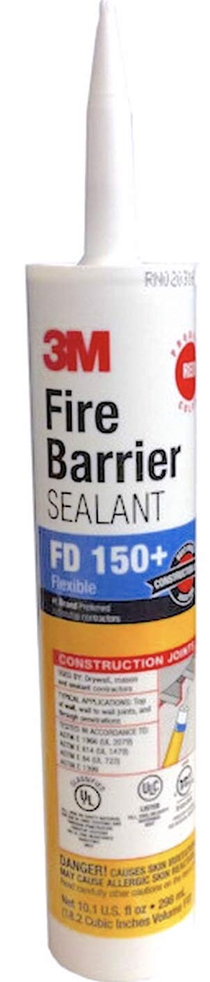 Red Fire Barrier Sealant Cartridge, 10.1 fl oz, 12/case I8445